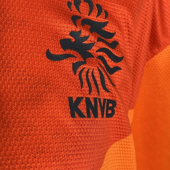 Nike Netherlands KNVB Shirt Mens XL Holland Soccer Training Jersey - Picture 3 of 5